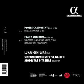 Lukas Geniusas, Sinfonieorchester St. Gallen, Modestas Pitrenas Schubert/Liszt: 