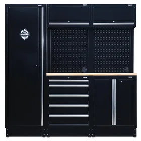 Bunker 04488 Modular Storage Combo with Hardwood Top 1960mm