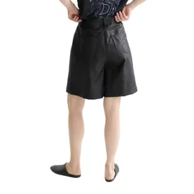 Scotch & Soda Usj01173n High Waist Faux Leather Shorts (Women's)