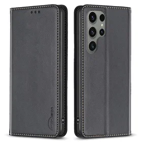 BINFEN Leather Series-5 Wallet Case for Samsung Galaxy S24 Ultra