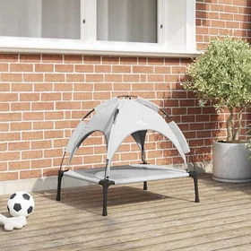 vidaXL Vikande Hundsäng Stål 63x49.5x60cm