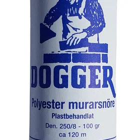 Dogger Muringsnor Polyester 120m Naturlig