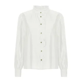 Ichi Blus Satin Långärmad (Dam)