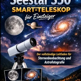 Seestar S50 Smart-teleskop för nybörjare astrofotografering och stjärnskådning