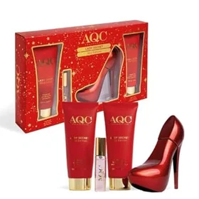 Aquarius Lady Secret Red Edition Gift Set for Women (355ml Eau De Toilette)