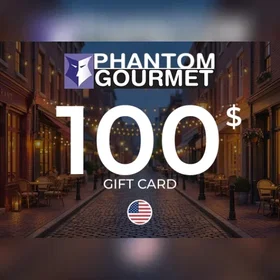 Phantom Gourmet Gift Card 100 USD
