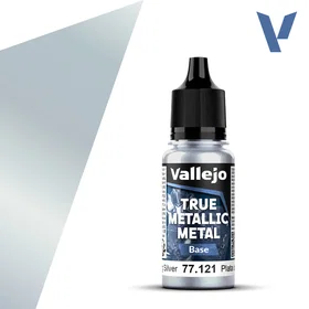 Vallejo Sterling Silver True Metallic Metal Base (77.121)