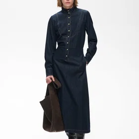 InWear Hiroiw Casual Fit Midi Klänning