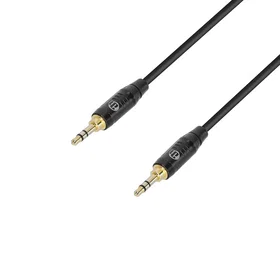 Adam Hall 3.5mm til 3.5mm Stereo Kabel 0.6m K4BWW0060