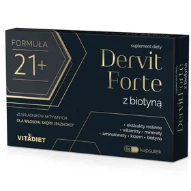 VitaDiet Dervit Forte 60 Gélules