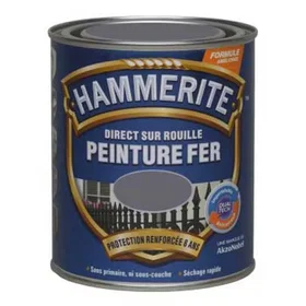 Hammerite Glossy Lackerad Färg Cloud Grey 0.25L