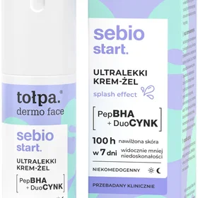 Tołpa Sebio Start Ultra Light Cream-Gel PepBHA + Duo Zinc 50ml