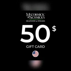 McCormick & Schmick's Gavekort 50 USD