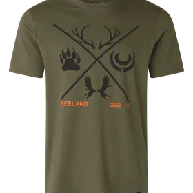Seeland Big Game Hunter T-shirt Grape Leaf Small (Herr)