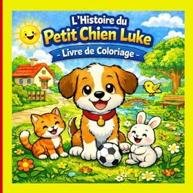 L'Histoire du Petit Chien Färgläggningsbok