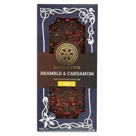 Chocolate Tree Dark Chocolate Bramble & Cardamon 100g
