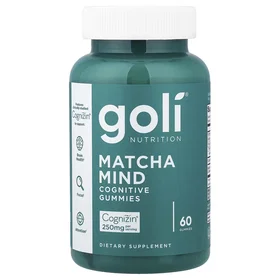 Goli Nutrition Matcha Mind 60 Gummies