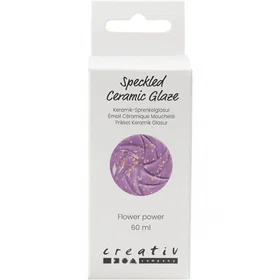 Creativ Ceramic Glaze Speckled Flower Power 60ml