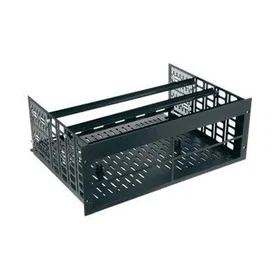 Middle Atlantic Hylla Aluminium Stål Svart Max