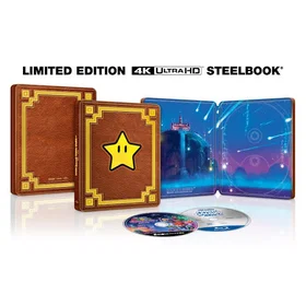 Super Mario Galaxy Movie Steelbook 2-Disc (4K Ultra HD + Blu-Ray)