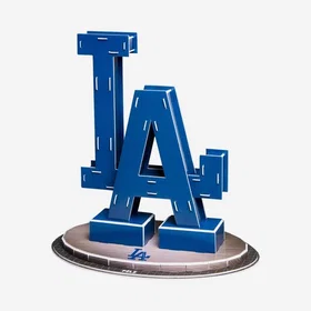 Los Angeles Dodgers Logo 3d Paper Puzzle