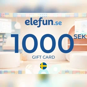 Elefun.se Gavekort 1000 SEK