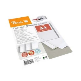 Peach Thermal Binding Covers A4 15 Sheets 20 pcs