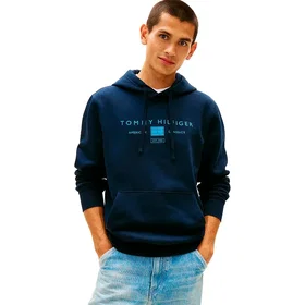 Tommy Hilfiger Brand Love Mono Stack Hoodie (Herr)