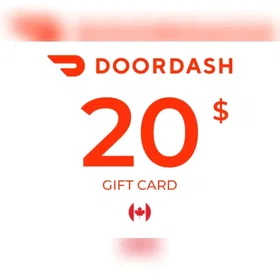 DoorDash Gavekort 20 CAD (CA)