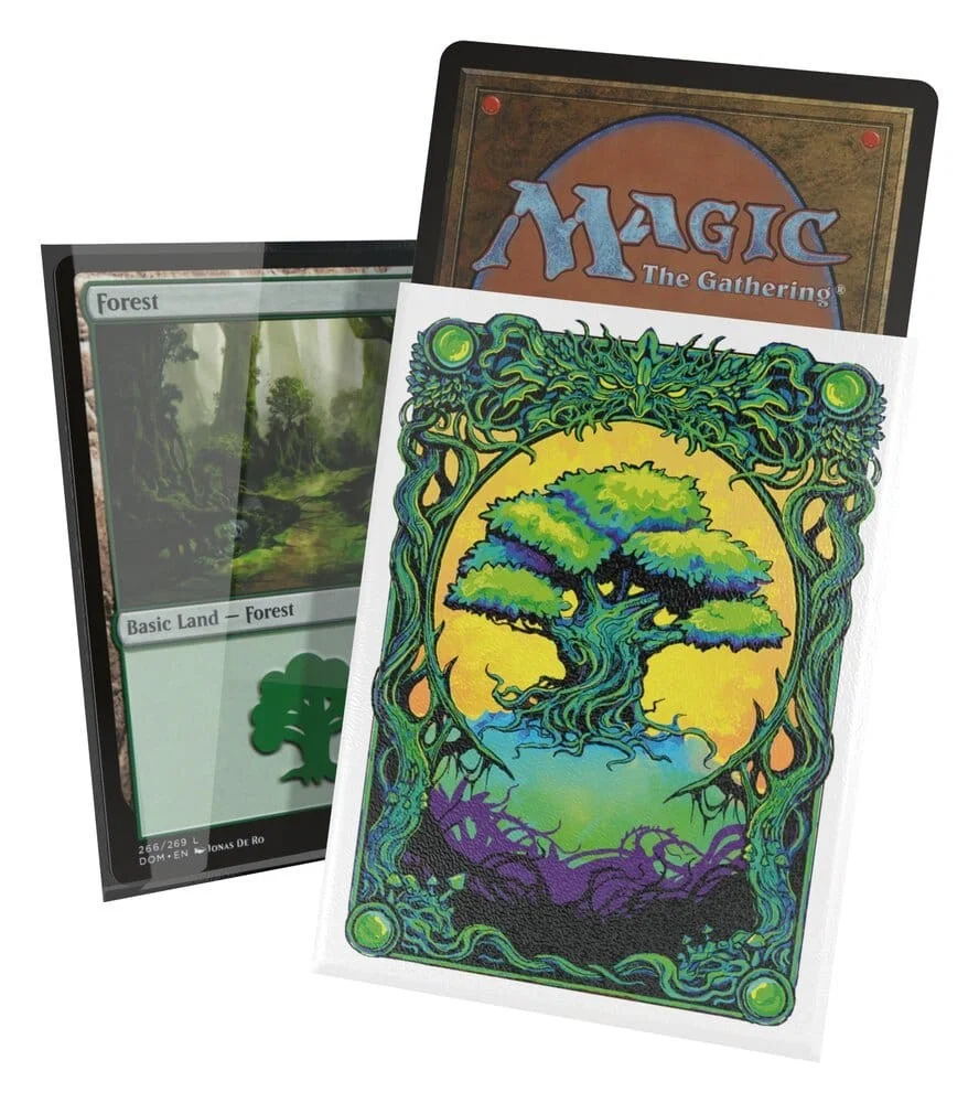 Samlekort Mana Token Forest Card Sleeves