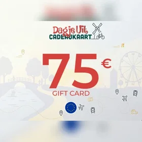 Dagje uit Cadeaukaart Gavekort 75 EUR