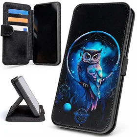 Owl Plånboksfodral för Samsung Galaxy S22