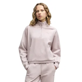 Puma Tech Sense Relaxed Halv Dragkedja Sweatshirt (Dam)