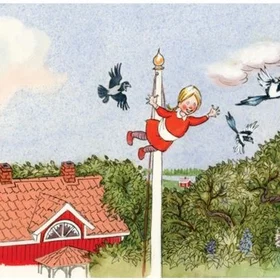 Emil i Lönneberga Hilsenkort med konvolutt