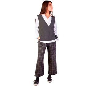 Mus&bombon Dolomita Stickad Vest (Dam)