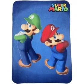 Super Mario Bros. Plaid Jeté 100x140cm