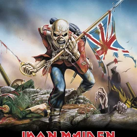 Iron Maiden Sherpa Fleece Pläd 127x152cm