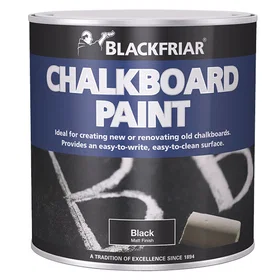 Blackfriar Chalkboard Paint Black 0.25L