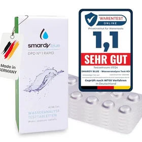 SMARDY DPD1 Testtabletter För Fritt Klor 60