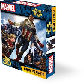 Prime 3D PRiME Marvel Avengers Captain America Puzzle