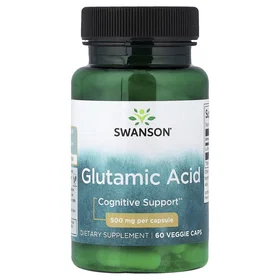 Swanson Glutamaattihappo 500mg 60 Kapselia