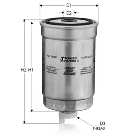 TECNECO FILTERS Drivstoffilter GS60