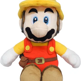 Little Buddy Toys Super Mario Builder Mario 25cm (0819996017318)