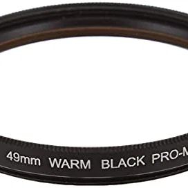 Tiffen 49WBPM14 Warm Black Pro-Mist 1/4 Filter 49mm