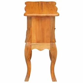 vidaXL Table d'appoint en bois de manguier massif Brun 60,5 x 30 x 61 cm 4200994
