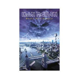 Iron Maiden Textil Poster Brave New World