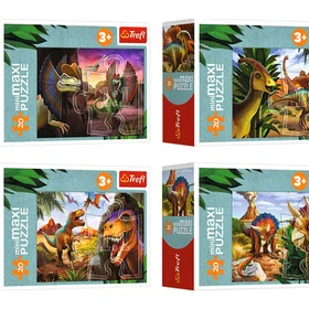 Trefl Utforsk dinosaurernes verden 20 Biter
