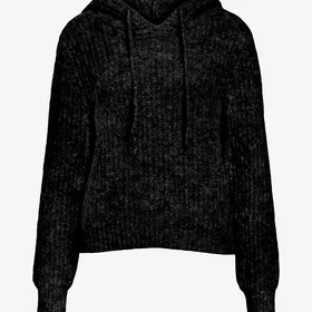 Object objMilu LS RE Knit Hoodie (Dam)