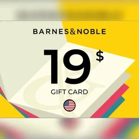 Barnes and Noble Gavekort 19 USD