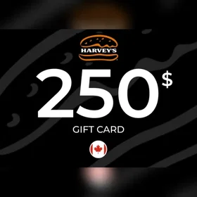 Harvey's Gavekort 250 CAD